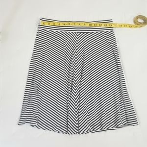 Loft Stripped Skirt